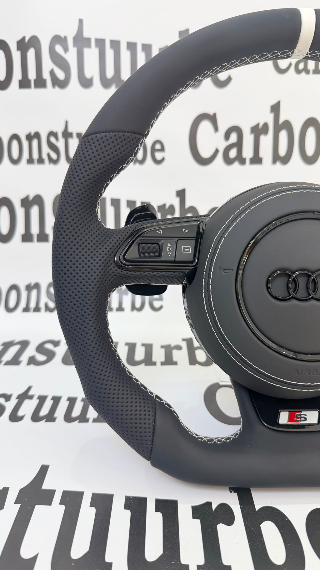 Audi A6 A7 2011-2018 White RS Style (S logo)
