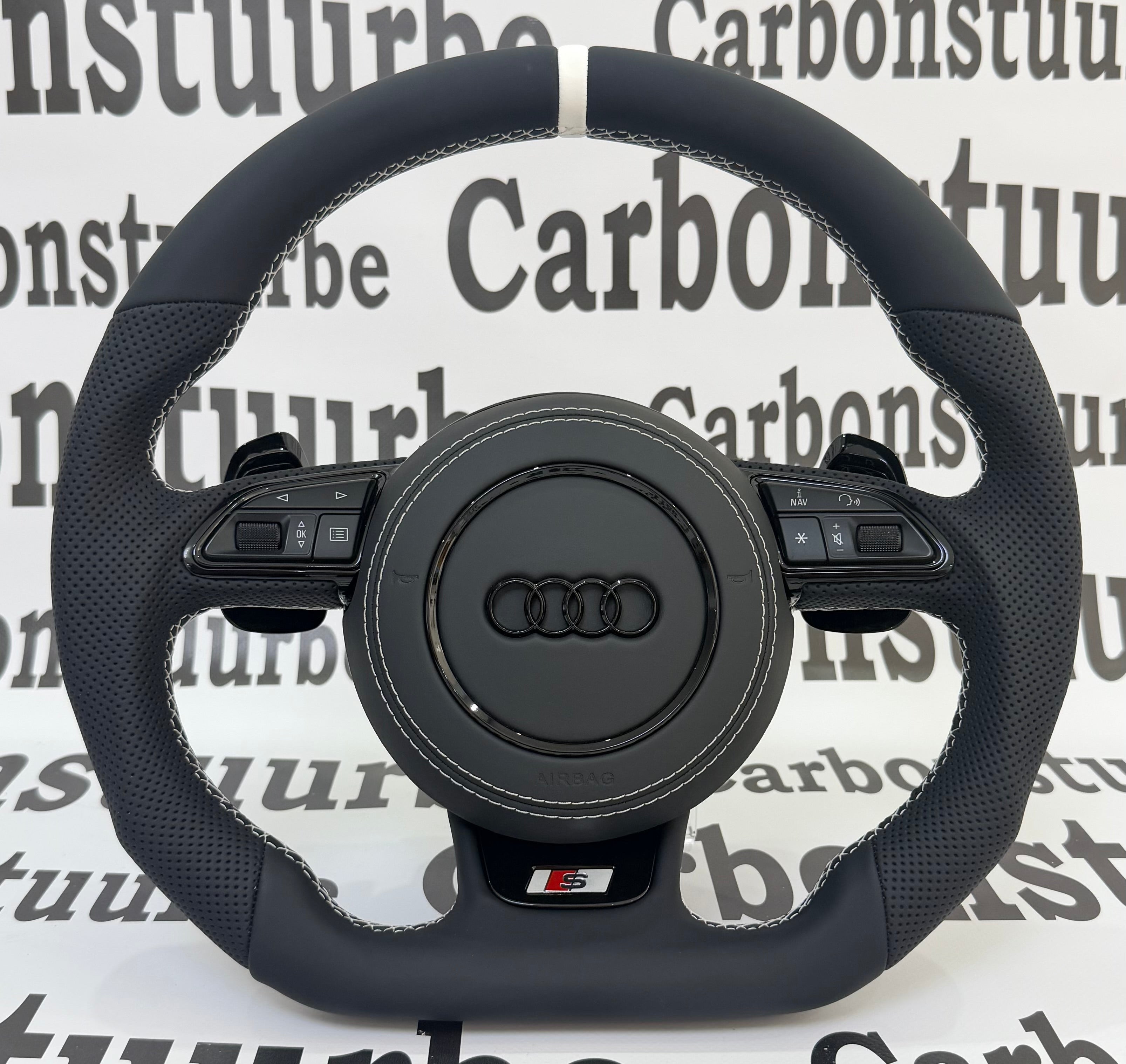 Audi A6 A7 2011-2018 White RS Style (S logo)
