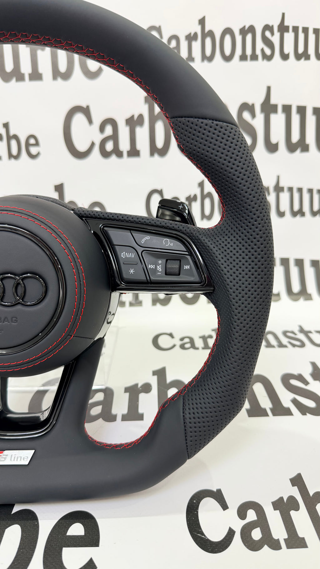 Audi A4/S4 A5/S5 2018-2023 Red-Black