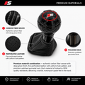 Carbon shifter knob Audi A4 A5 A6 A7