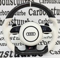 Audi S5 B8 B8.5 White Carbon