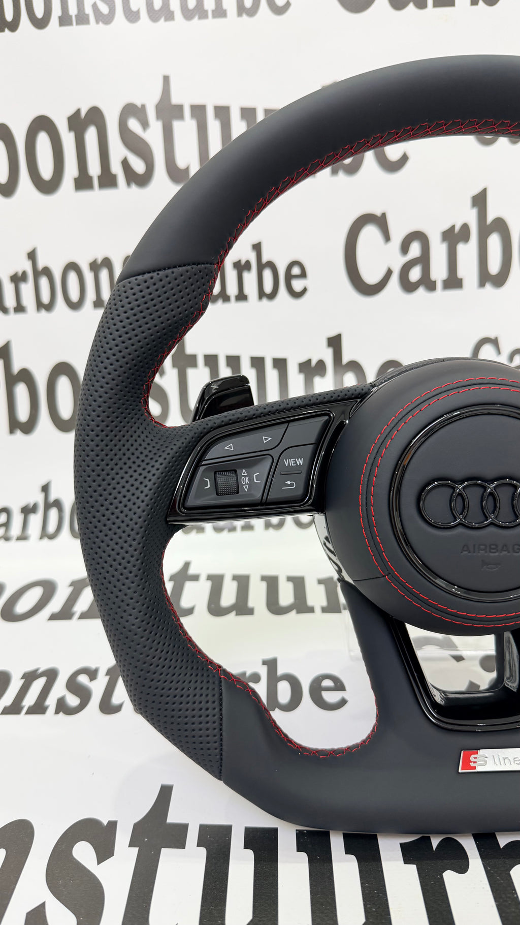 Audi A4/S4 A5/S5 2018-2023 Red-Black