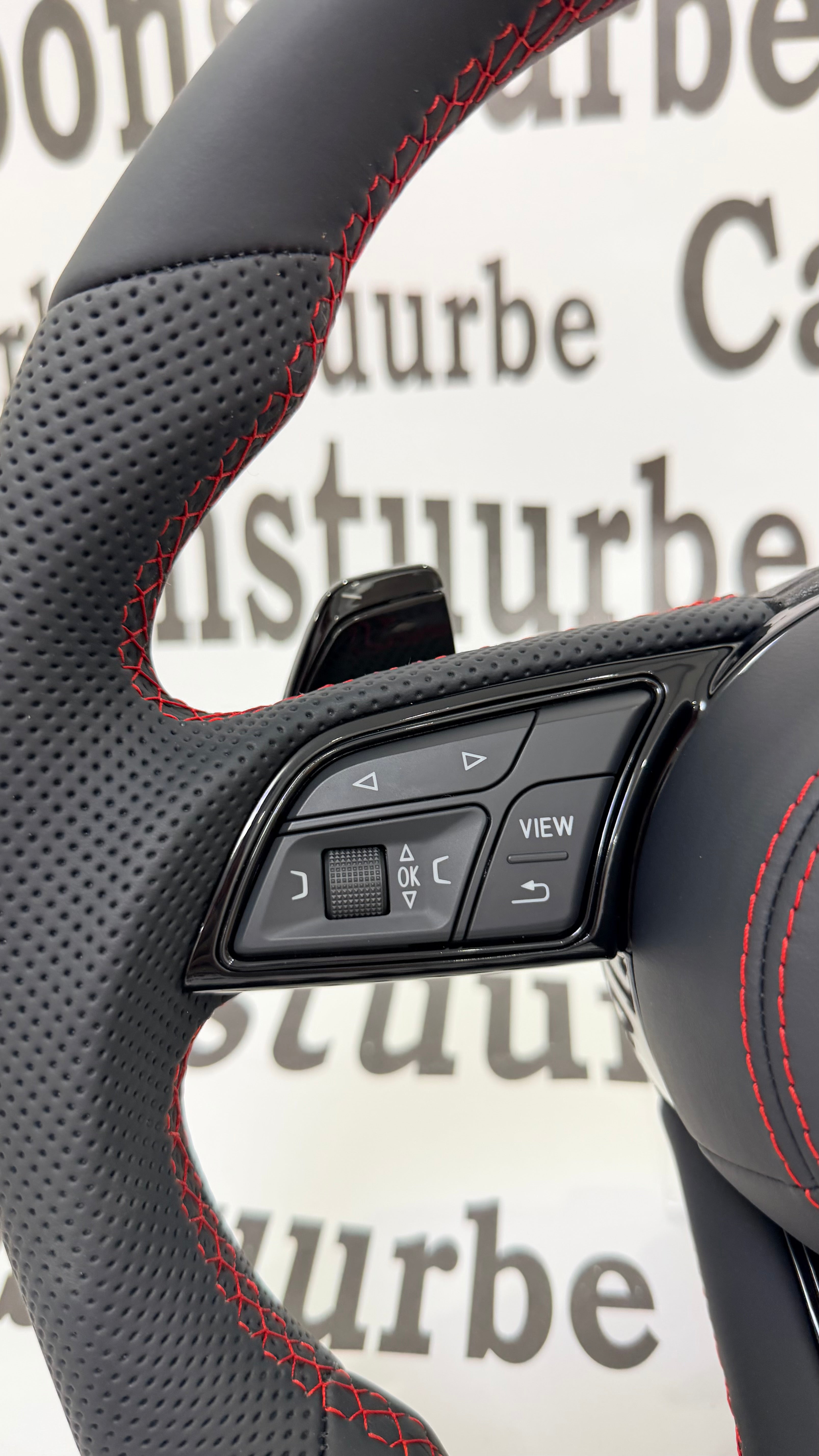 Audi A4/S4 A5/S5 2018-2023 Red-Black