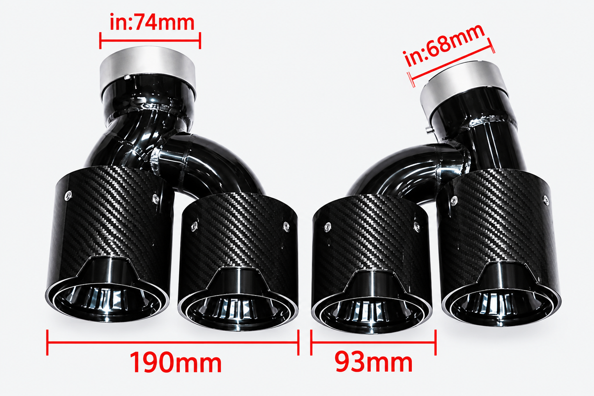 BMW G30/31 Carbon exhaust tips