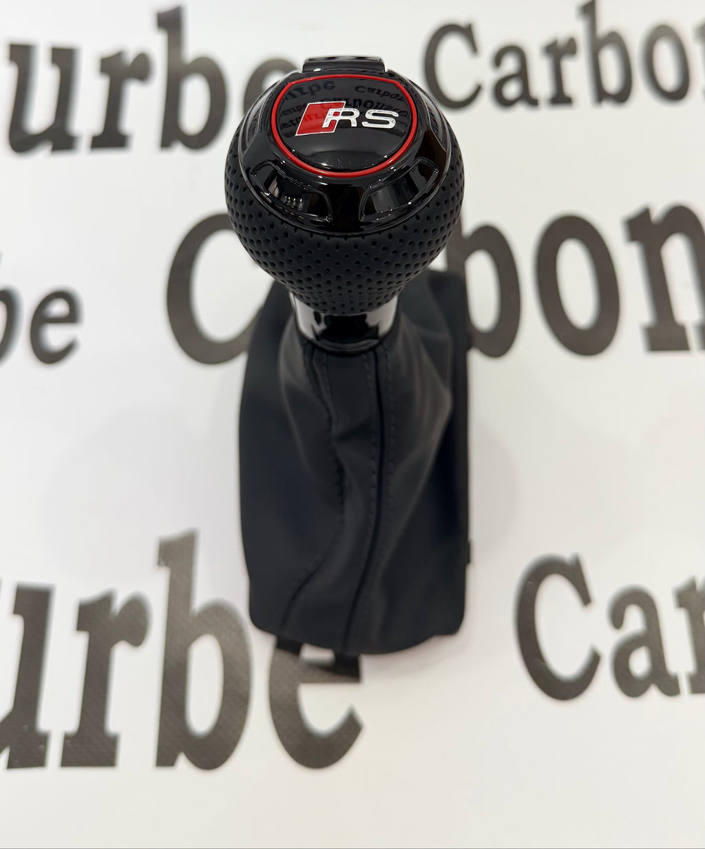 Piano black Audi RS knob