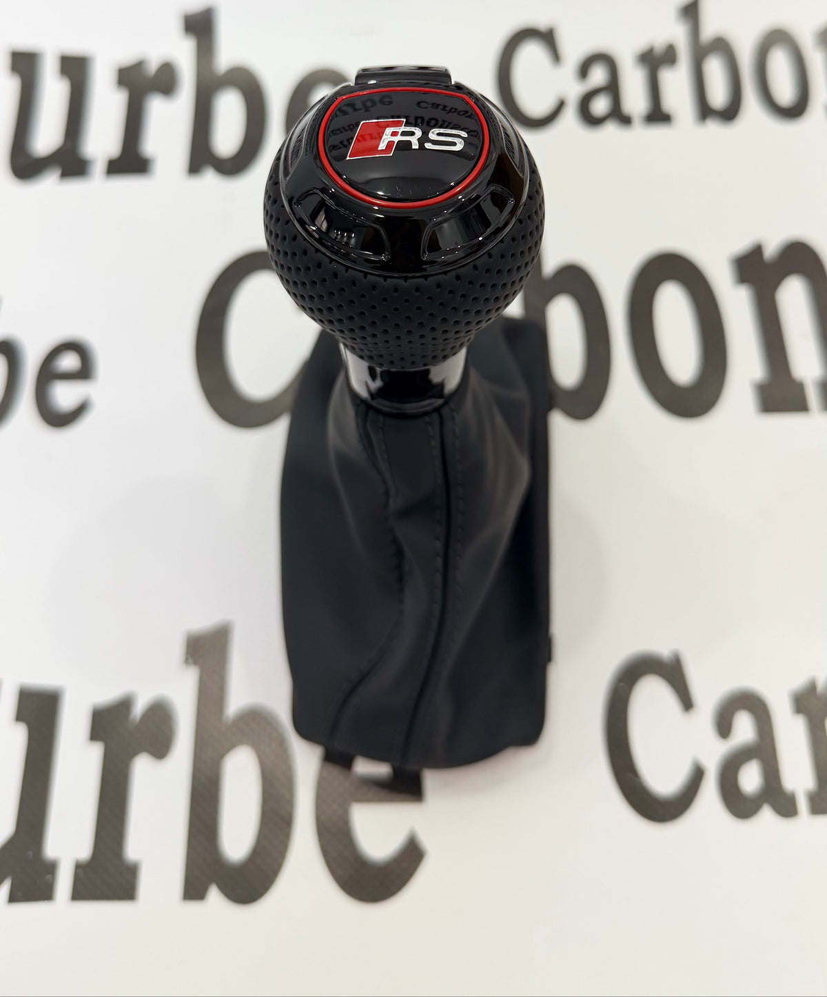 Piano black Audi RS knob