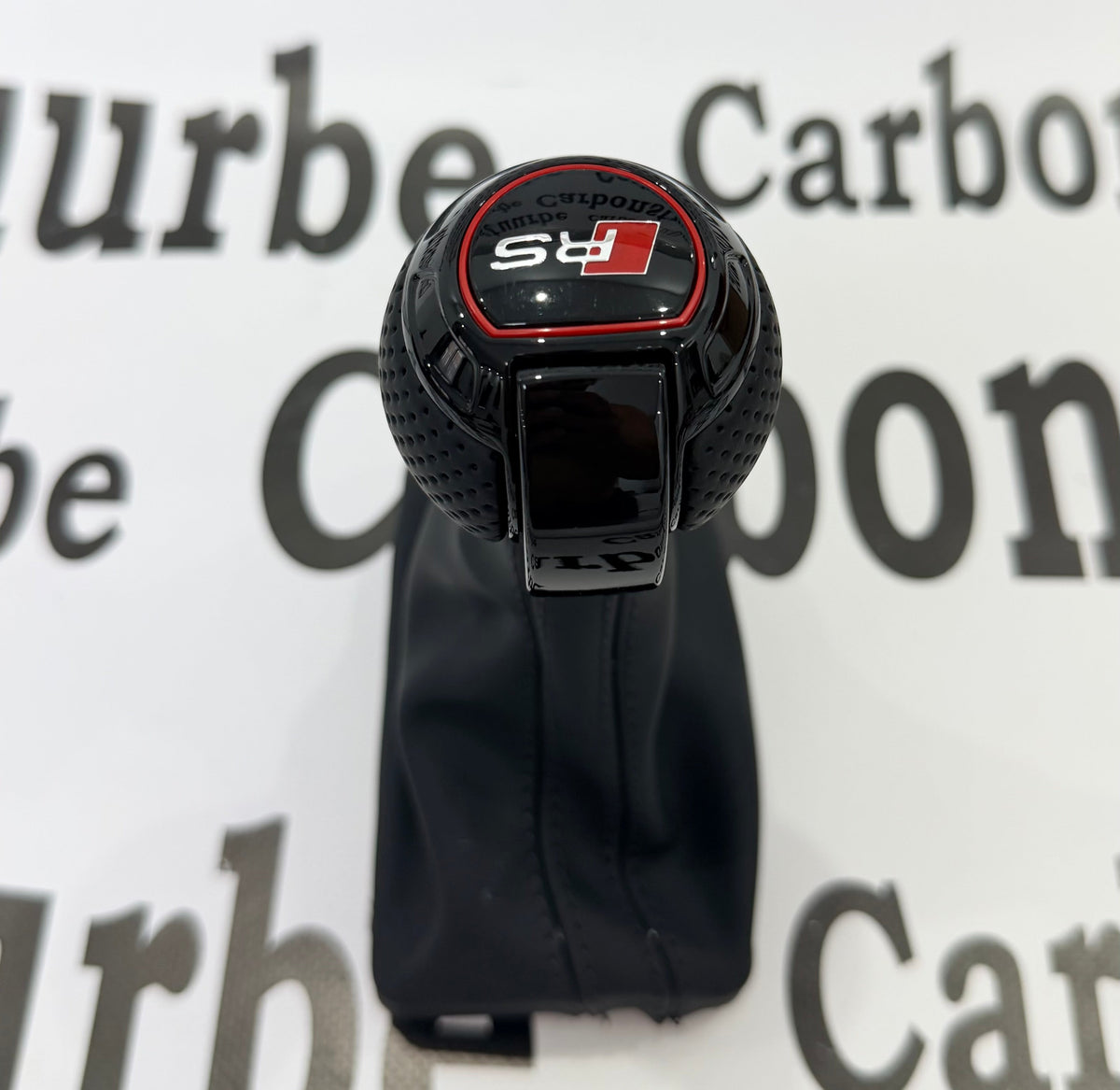 Piano black Audi RS knob