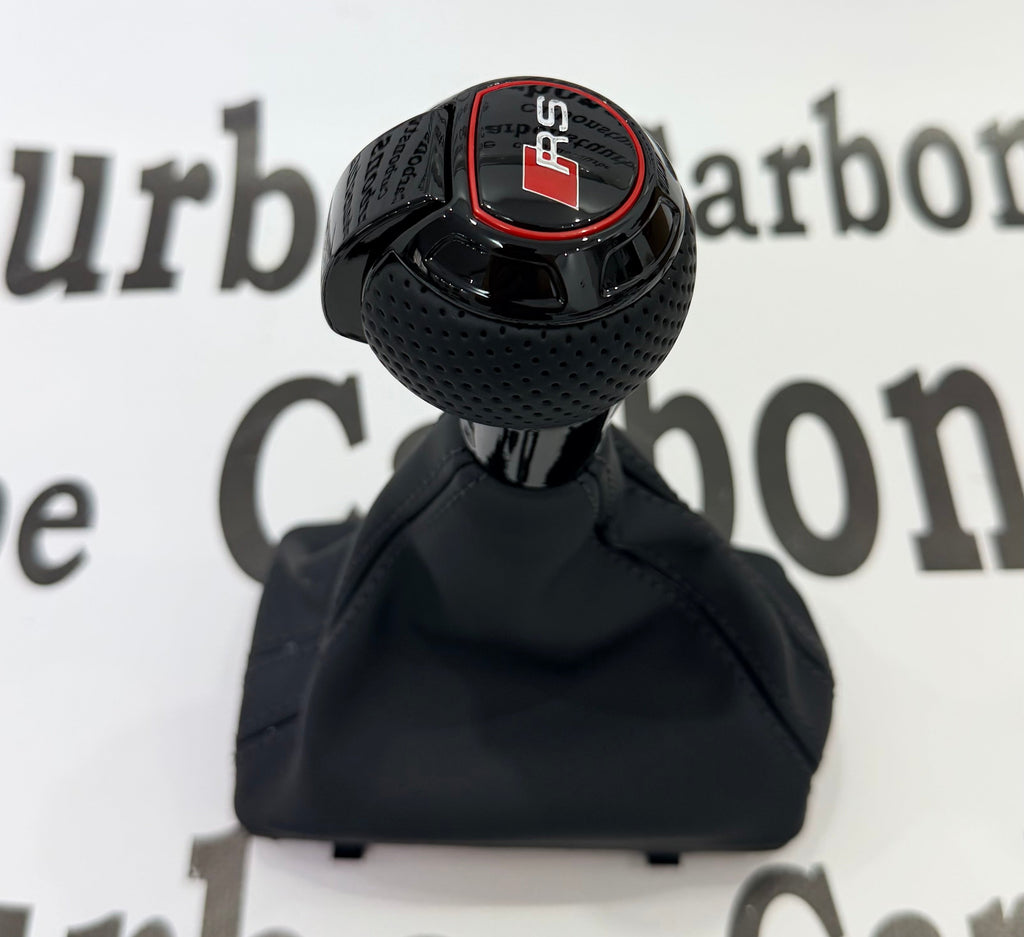 Piano black Audi RS knob