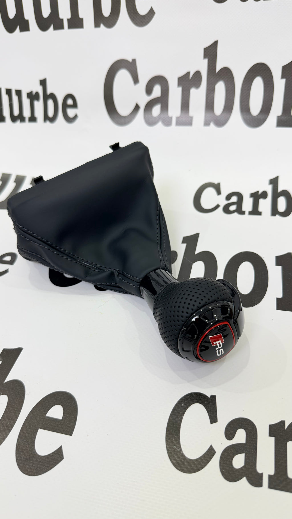Piano black Audi RS knob