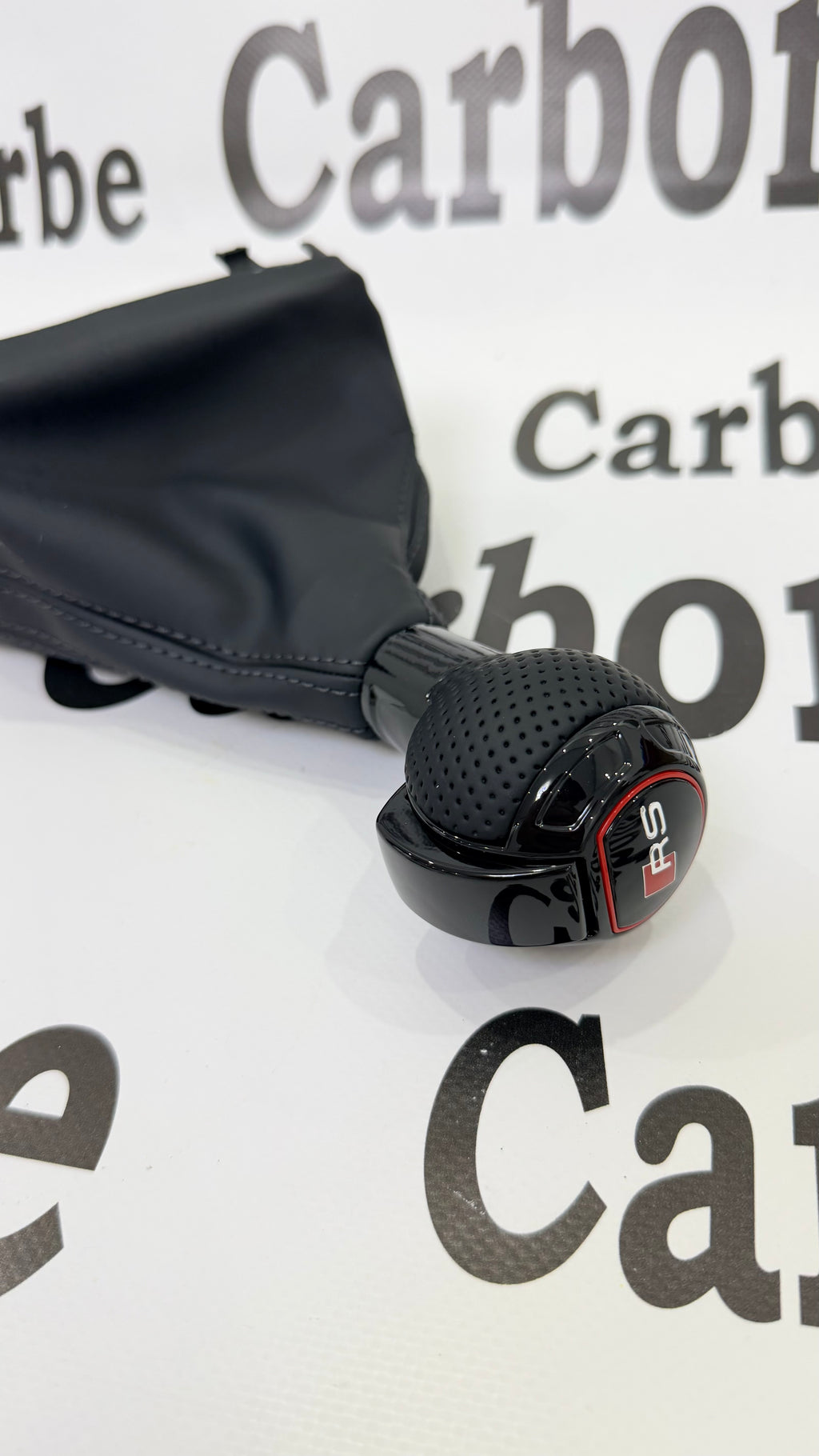 Piano black Audi RS knob