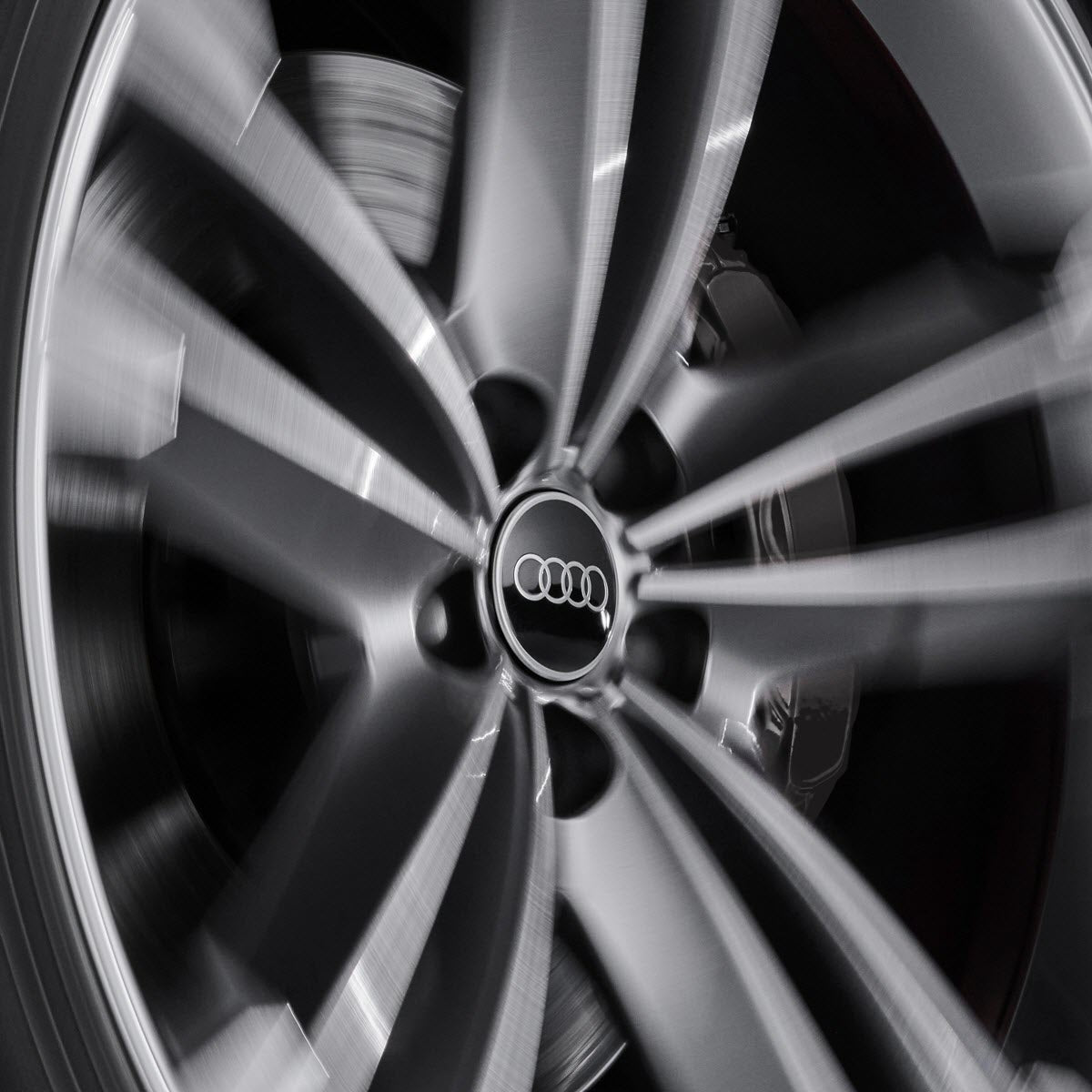 Audi Floating caps 61mm