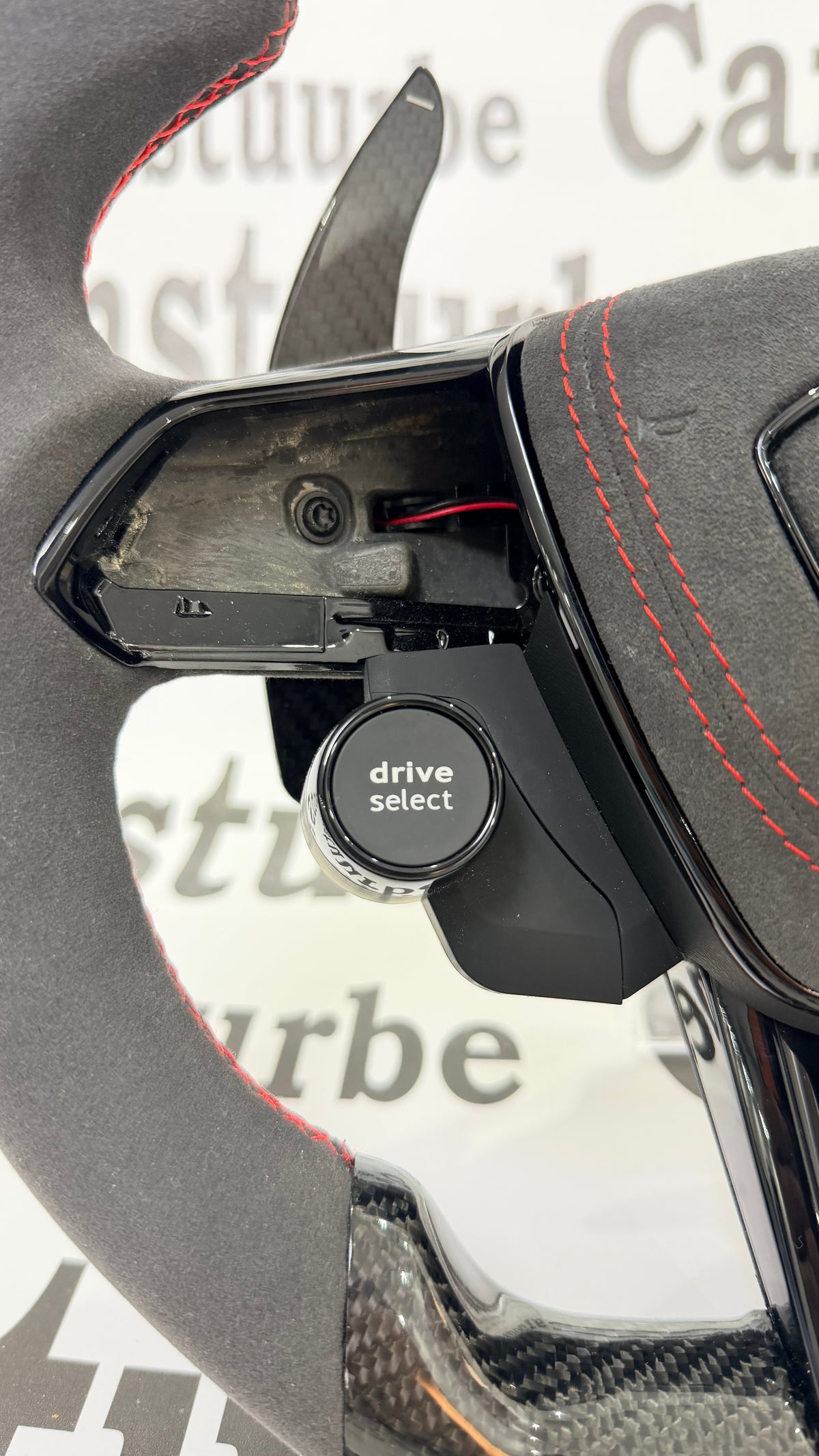 Carbon fiber steering wheel Audi A6 A7 2019-2024