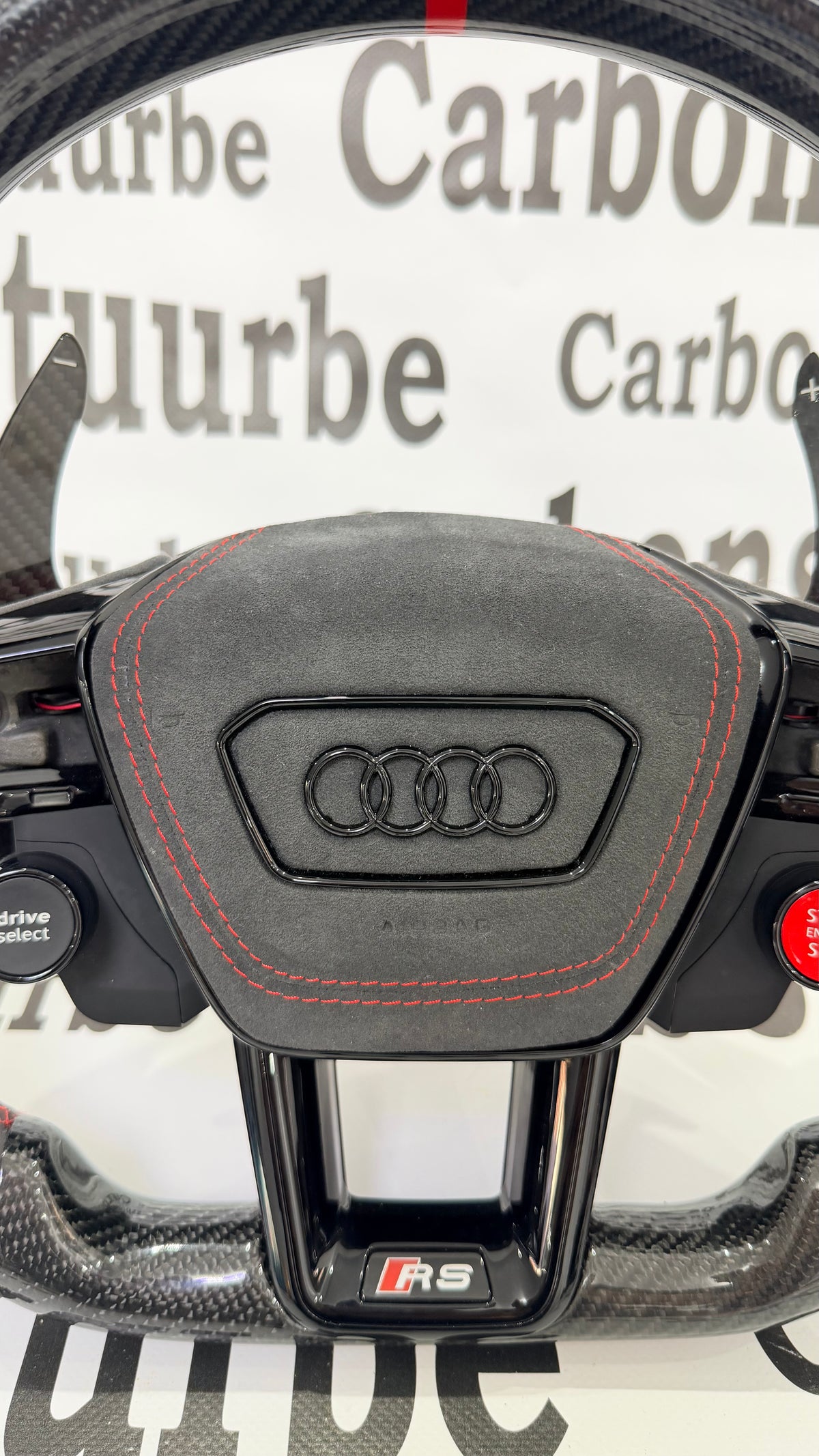 Carbon fiber steering wheel Audi A6 A7 2019-2024