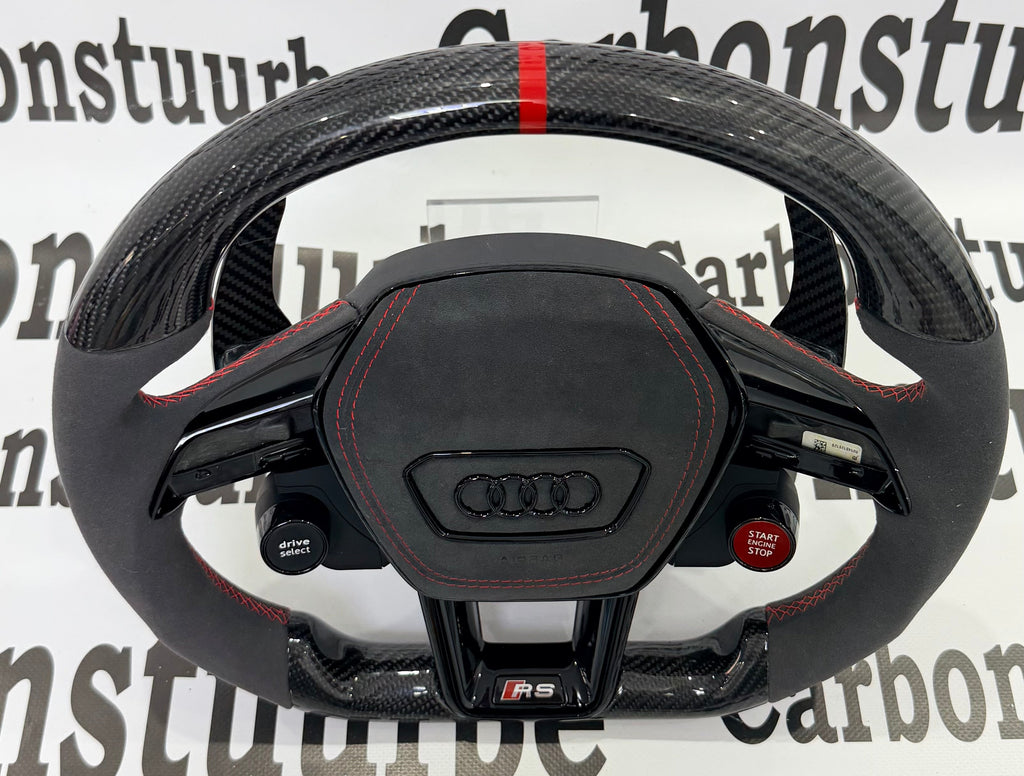 Carbon fiber steering wheel Audi A6 A7 2019-2024