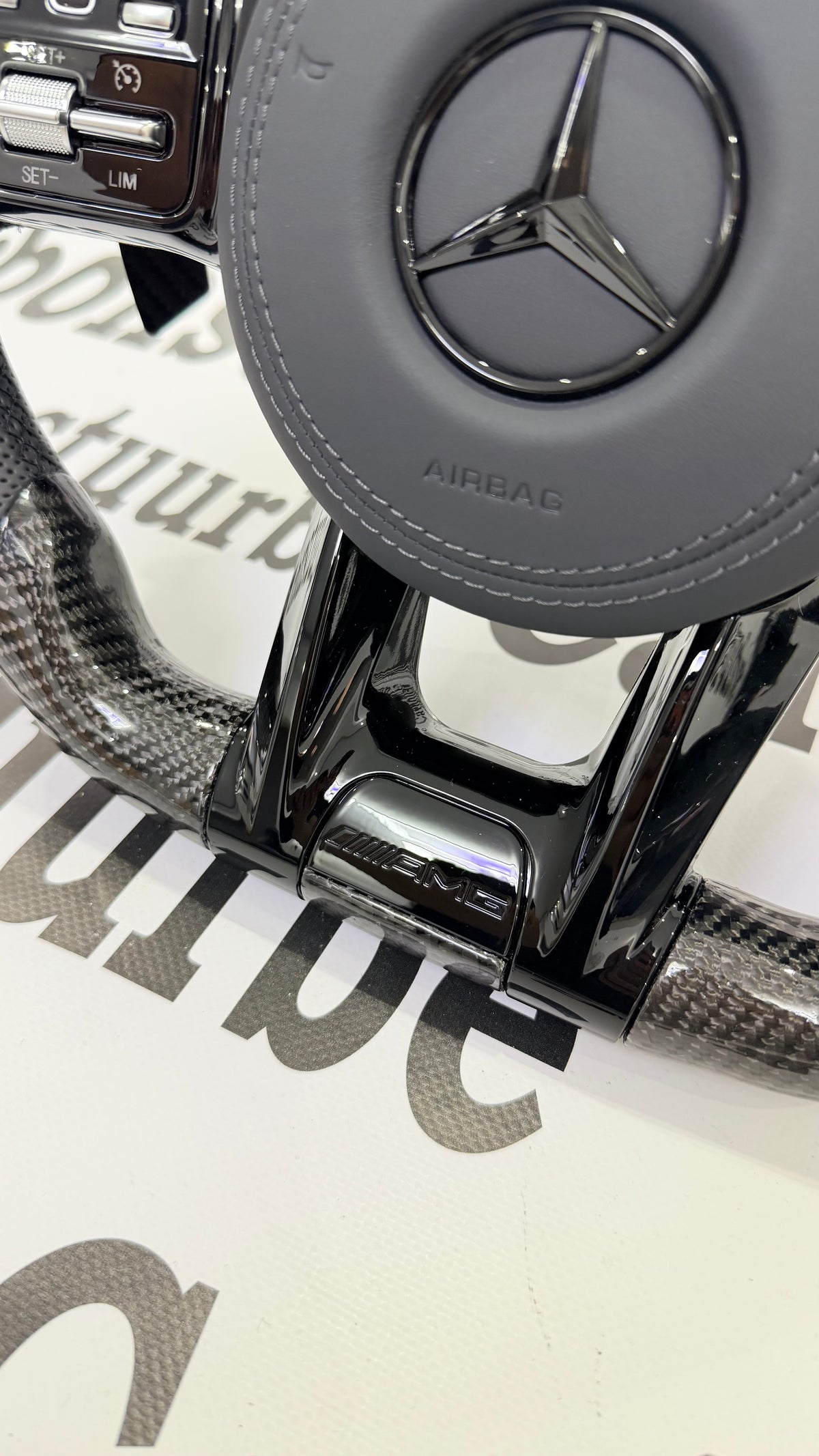 Carbon fiber AMG steering wheel Sprinter 2019-2023