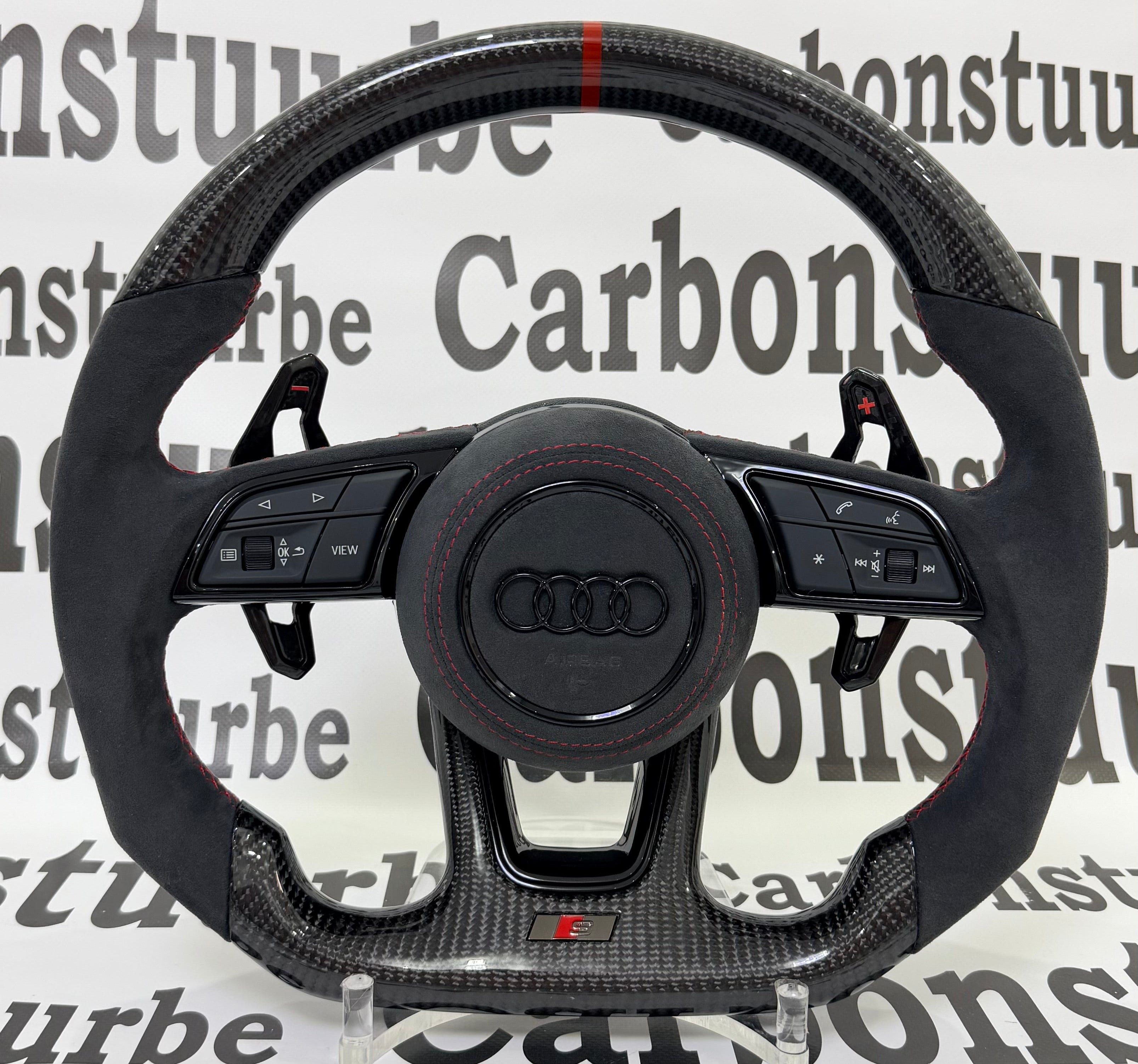 Audi A3 A4 A5 2017-2023 Carbon+Alcantara