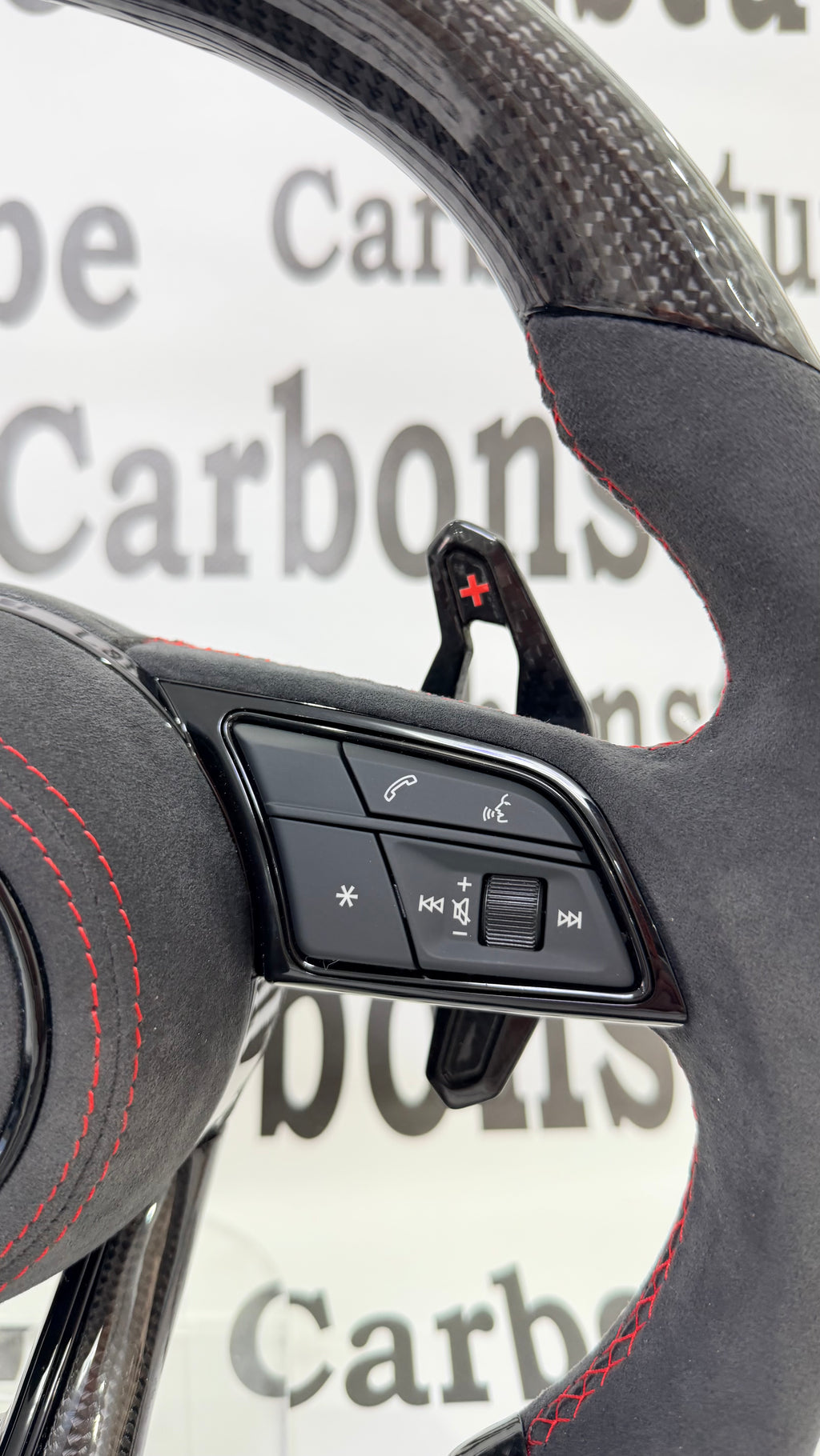 Audi A3 A4 A5 2017-2023 Carbon+Alcantara