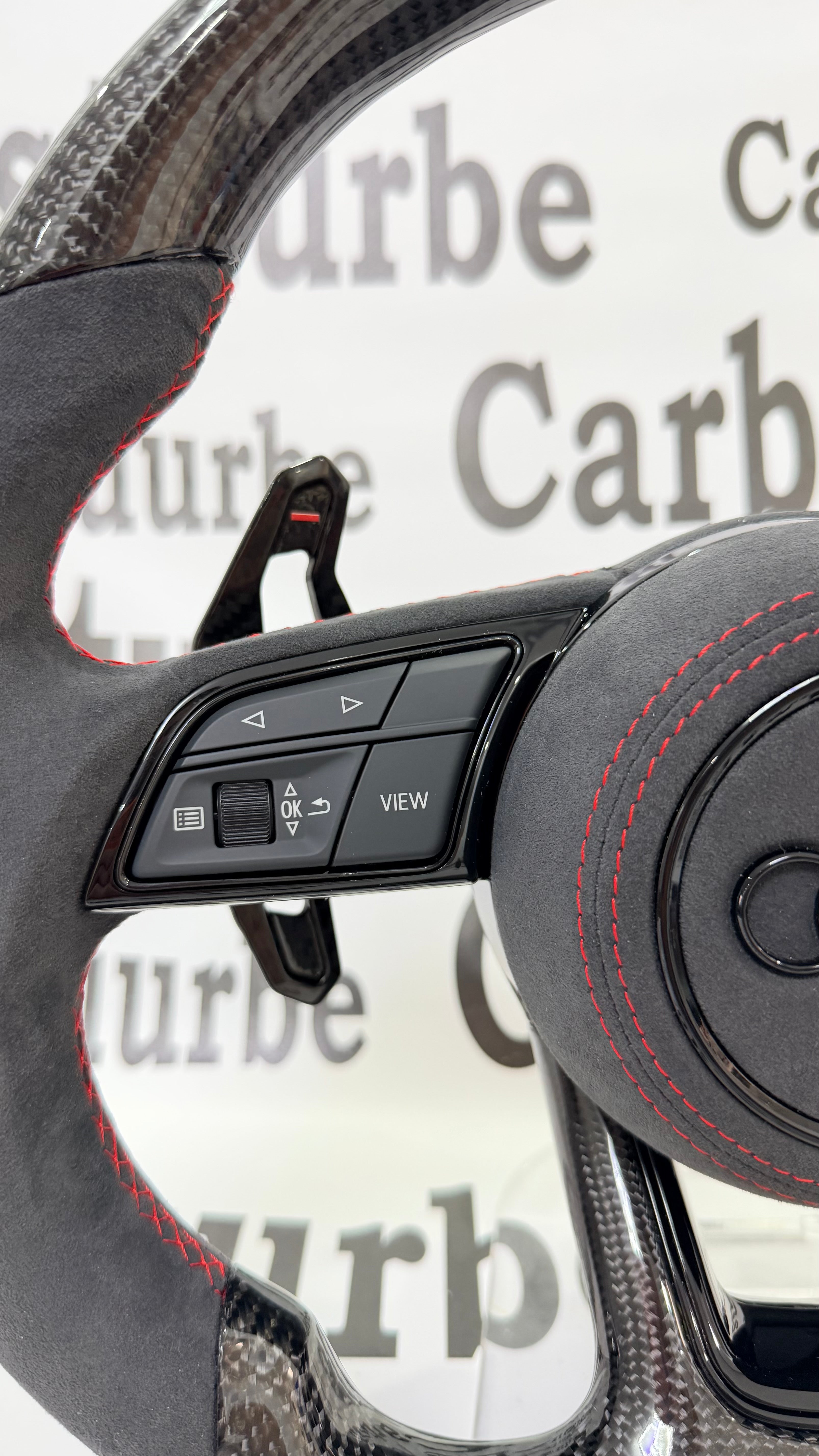 Audi A3 A4 A5 2017-2023 Carbon+Alcantara