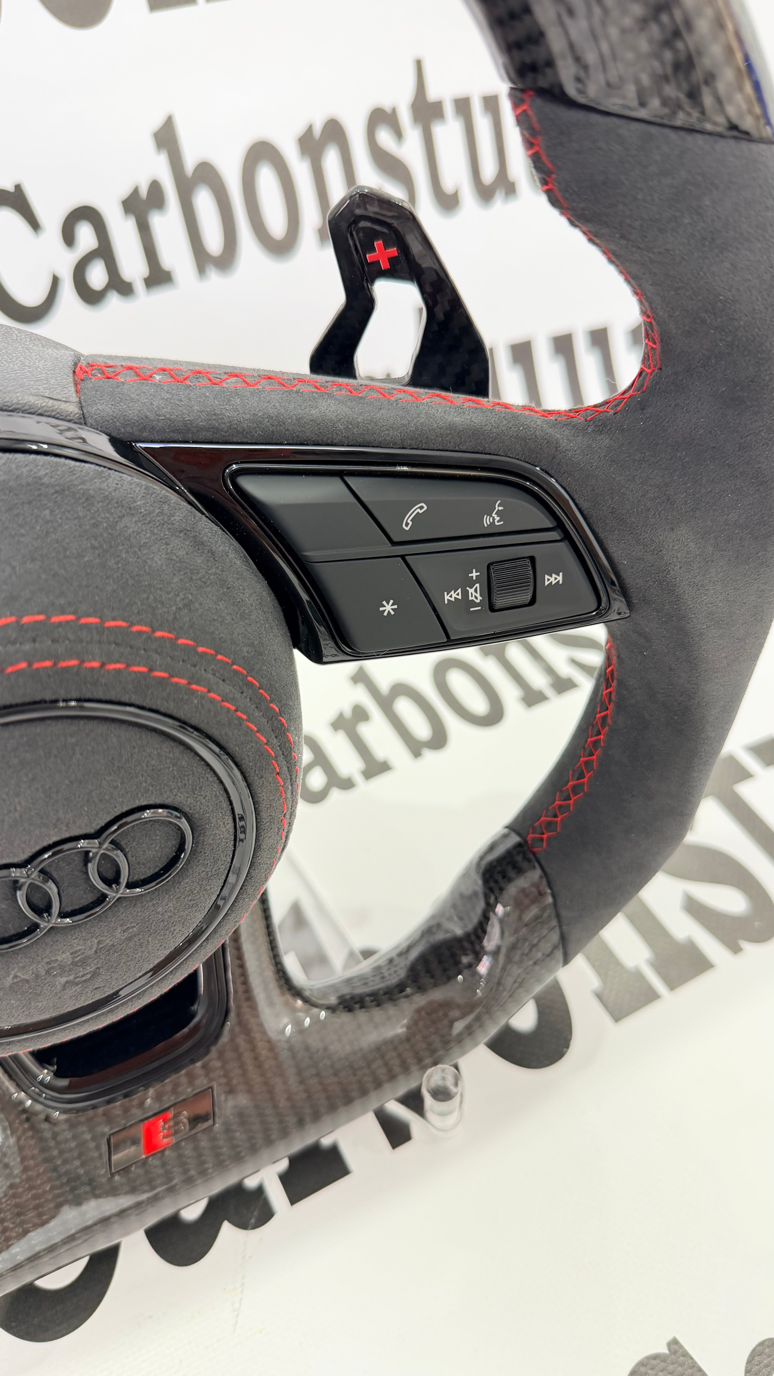 Audi A3 A4 A5 2017-2023 Carbon+Alcantara